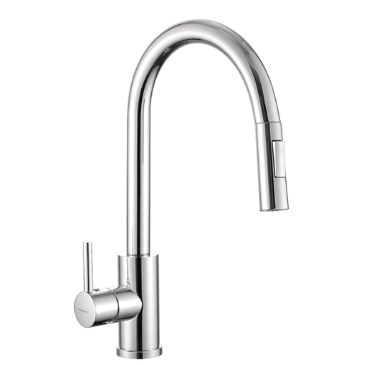 [51838] Grifería Monocomando de Cocina Pico Extensible Peirano Valencia Cromo 20-122