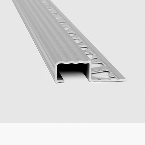 [21036] Varilla Nariz de Escalón Aluminio 12.5x20mm Anodizado Mate 1996