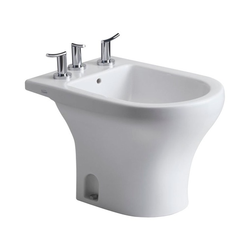 [20384] Bidet 3 Agujeros Ferrum Línea Veneto Blanco BTA3J B