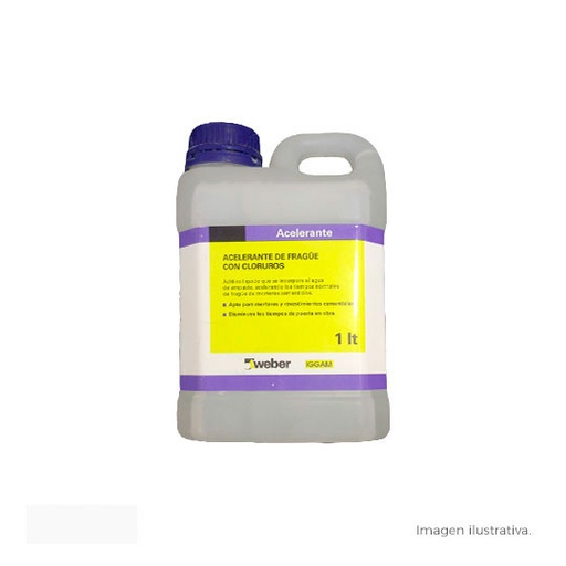 [59300] Aditivo Acelerante de Frague Weber CC (Pote 1L) 96-0100