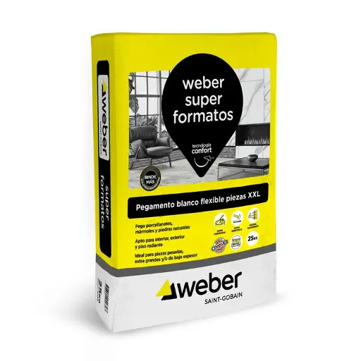 [13214] Pegamento para Superformatos Weber (Bolsa 25kg) 92-0161