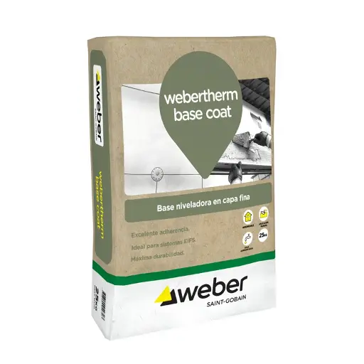 [2138] Mortero Base Coat Webertherm (Bolsa 25kg) 90-1510