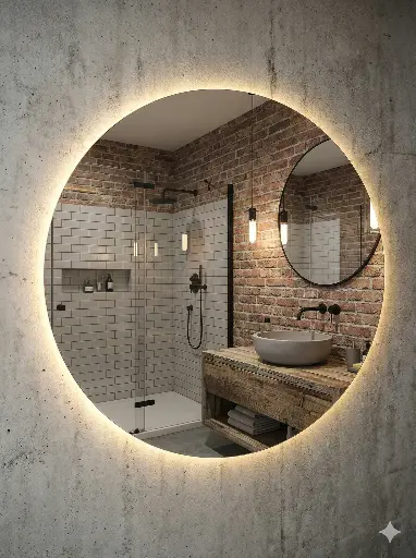 [13761] ESPEJO GALAXIA REDONDO 57 LED ESP39.02